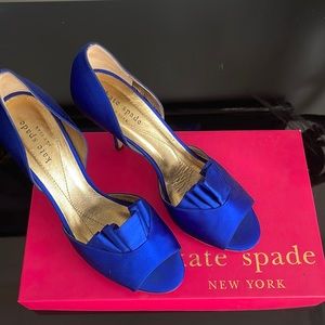 Kate Spade Blue Heels
